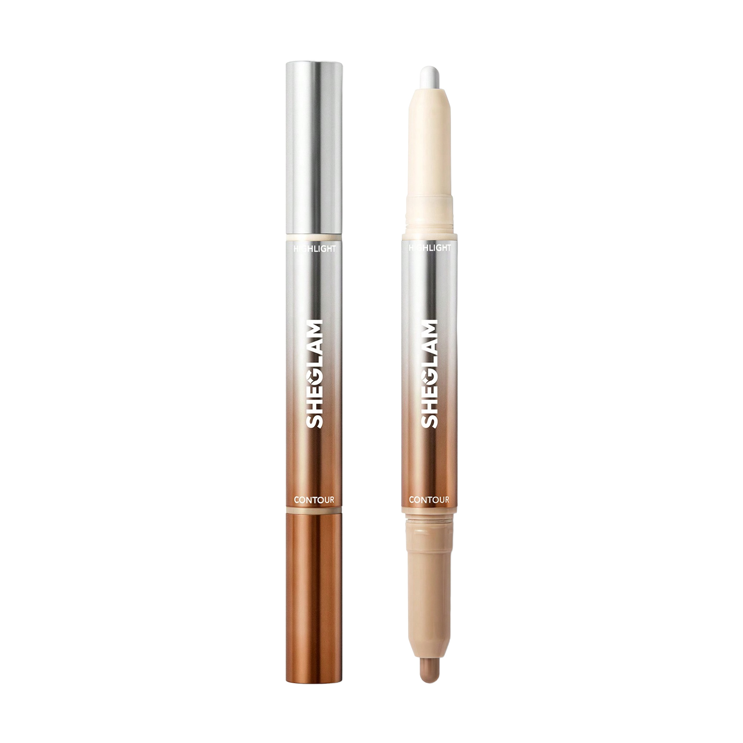 Двосторонній олівець для контурингу Sheglam Fine Line 2-In-1 Nose Contour &amp; Highlight Pen, Buff, 1 г