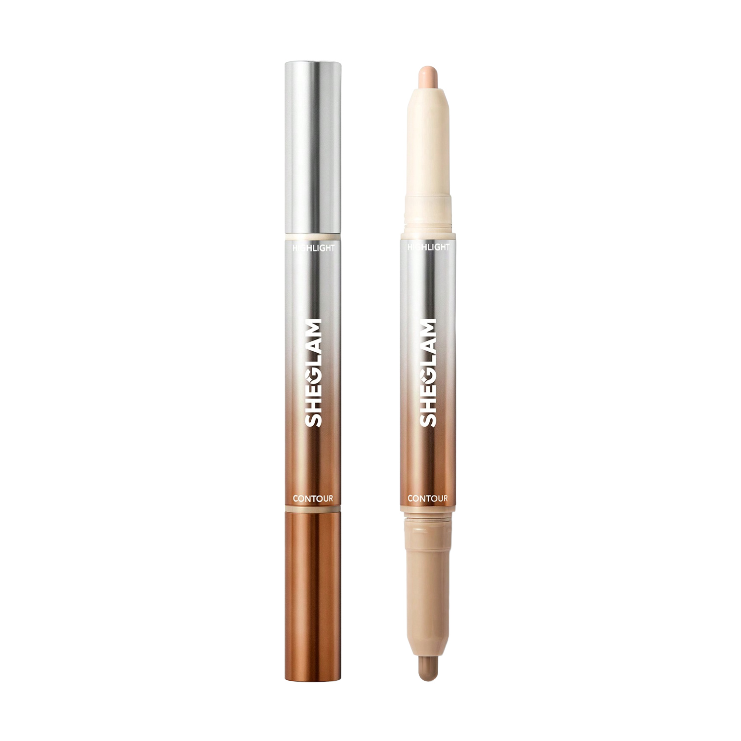 Двосторонній олівець для контурингу Sheglam Fine Line 2-In-1 Nose Contour &amp; Highlight Pen, Umber, 1 г